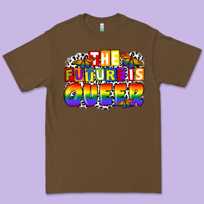 The Future Is Queer Premium Tee Designed By Fadigitalartstudio