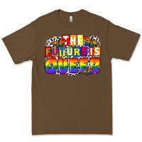 Cacao the future is queer Premium Tee - FaDigitalArtStudio