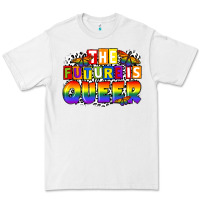 White the future is queer Premium Tee - FaDigitalArtStudio