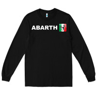 Black abarth scorpion merch Long Sleeve Tee - artisFamous