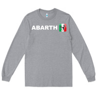 Heather Grey abarth scorpion merch Long Sleeve Tee - artisFamous