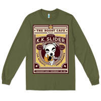 Army Green the roost cafe Long Sleeve Tee - artisFamous