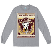 Heather Grey the roost cafe Long Sleeve Tee - artisFamous