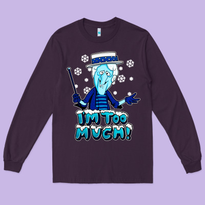 Snow Miser Long Sleeve Tee Designed By Artisfamous