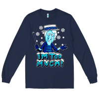 Navy snow miser Long Sleeve Tee - artisFamous