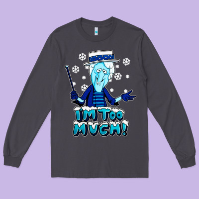 Snow Miser Long Sleeve Tee Designed By Artisfamous