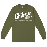 Army Green chibson Long Sleeve Tee - artisFamous
