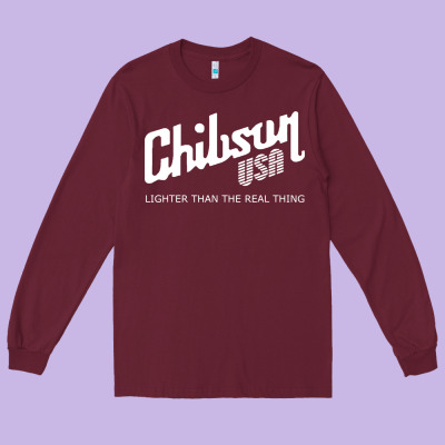 Chibson Long Sleeve Tee Designed By Artisfamous