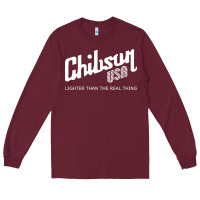 Burgundy chibson Long Sleeve Tee - artisFamous