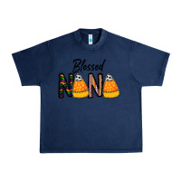 Navy Blessed nana Urban Heavy Tee - CowhideDigitalArt