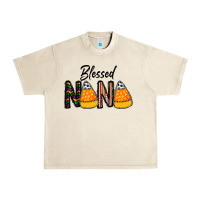 Sandshell Blessed nana Urban Heavy Tee - CowhideDigitalArt