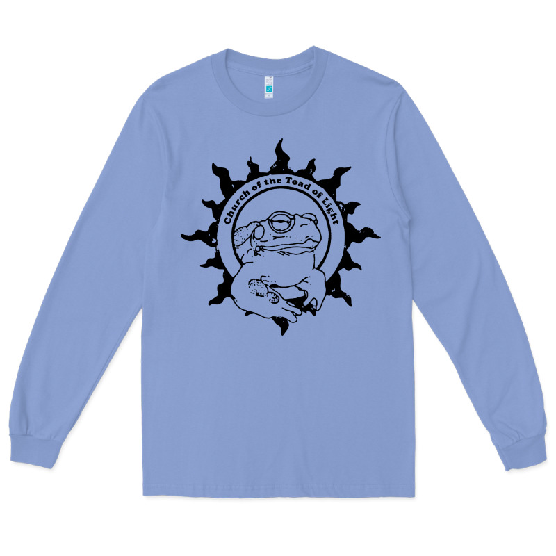 Church Of The Toad Of Light Psychedelic Frog Long Sleeve Tee by artisFamous | Teevron