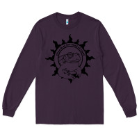 Plum church of the toad of light psychedelic frog Long Sleeve Tee - artisFamous