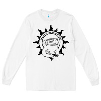 White church of the toad of light psychedelic frog Long Sleeve Tee - artisFamous