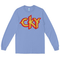 Colony Blue cky Long Sleeve Tee - artisFamous