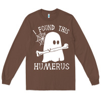 Chestnut halloween i found this skeleton Long Sleeve Tee - artisFamous