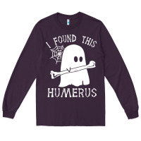 Plum halloween i found this skeleton Long Sleeve Tee - artisFamous