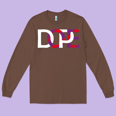 Dope Long Sleeve Tee Designed By Artisfamous