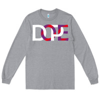 Heather Grey dope Long Sleeve Tee - artisFamous