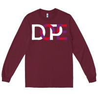 Burgundy dope Long Sleeve Tee - artisFamous