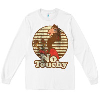 White emperor’s new groove kuzco llama no touchy Long Sleeve Tee - artisFamous