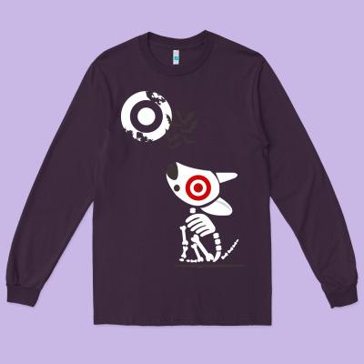 Target Team Member Halloween Long Sleeve Tee Designed By Artisfamous