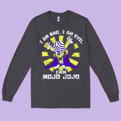 I Am Mojo Jojo Long Sleeve Tee Designed By Artisfamous