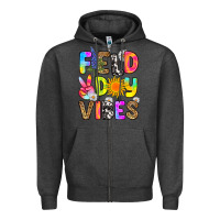 Charcoal Heather field day vibes Zipper Hoodie - RanaPortraitStore