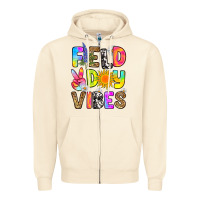 Sandshell field day vibes Zipper Hoodie - RanaPortraitStore