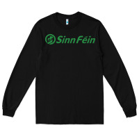 Black SINN FÉIN PARTY IN UNITED KINGDOM Long Sleeve Tee - artisFamous