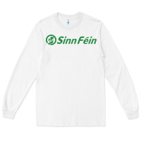 White SINN FÉIN PARTY IN UNITED KINGDOM Long Sleeve Tee - artisFamous