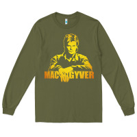 Army Green macgyver actor movie Long Sleeve Tee - artisFamous