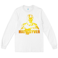 White macgyver actor movie Long Sleeve Tee - artisFamous