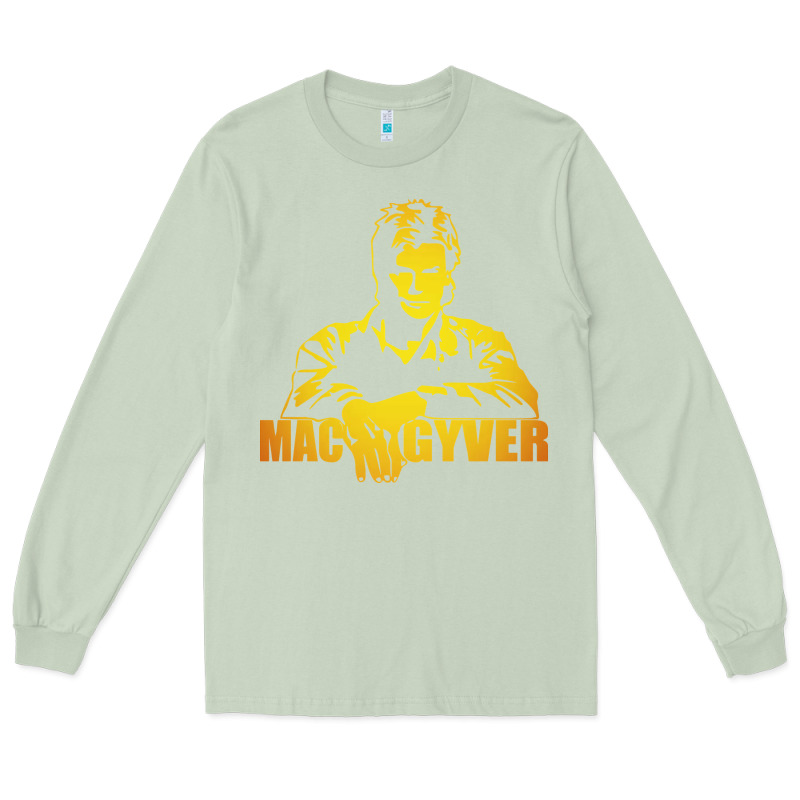 Macgyver Actor Movie Long Sleeve Tee by artisFamous | Teevron