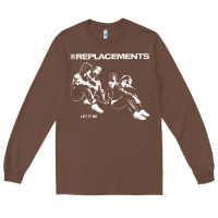 Chestnut let it be the replacements Long Sleeve Tee - artisFamous