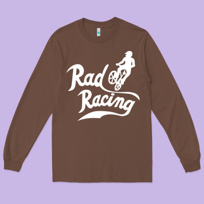 Rad Racing Cycle Classic Long Sleeve Tee Designed By Artisfamous