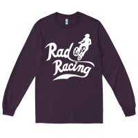 Plum rad racing cycle classic Long Sleeve Tee - artisFamous