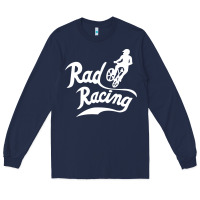 Navy rad racing cycle classic Long Sleeve Tee - artisFamous