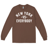 Chestnut new york vs everybody Long Sleeve Tee - artisFamous