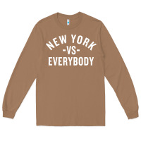 Toasted Coconut new york vs everybody Long Sleeve Tee - artisFamous