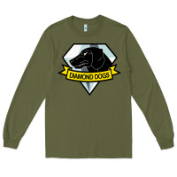 Army Green diamond dogs classic Long Sleeve Tee - artisFamous