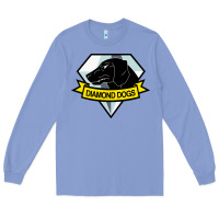 Colony Blue diamond dogs classic Long Sleeve Tee - artisFamous