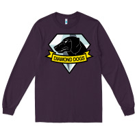 Plum diamond dogs classic Long Sleeve Tee - artisFamous
