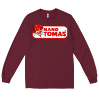 Burgundy mang tomas filiipino Long Sleeve Tee - artisFamous