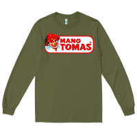 Army Green mang tomas filiipino Long Sleeve Tee - artisFamous