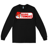 Black mang tomas filiipino Long Sleeve Tee - artisFamous