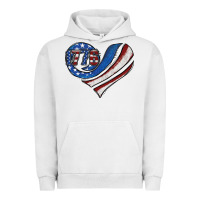 Pigment Lunar Rock american flag heart Urban Hoodie - Jasminsmagicworld