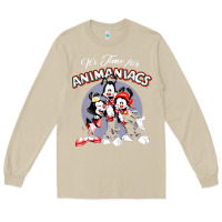 Mushroom it’s time for animaniacs Long Sleeve Tee - artisFamous