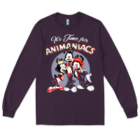 Plum it’s time for animaniacs Long Sleeve Tee - artisFamous