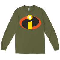 Army Green incredibles crop top Long Sleeve Tee - artisFamous